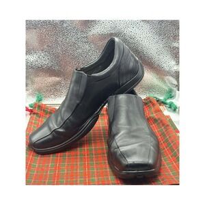 Cole Haan Aleck Slip On Loafer Shoes Mens 9 Black Leather Comfort Casual Work